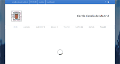 Desktop Screenshot of cerclecatala-madrid.net