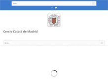 Tablet Screenshot of cerclecatala-madrid.net